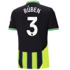 Nogometni Dres Manchester City Ruben 3 Gostujući 24/25